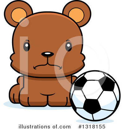 Royalty-Free (RF) Bear Clipart Illustration by Cory Thoman - Stock Sample #1318155