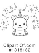 Bear Clipart #1318182 by Cory Thoman