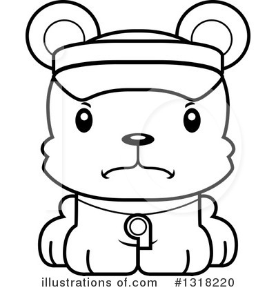 Royalty-Free (RF) Bear Clipart Illustration by Cory Thoman - Stock Sample #1318220
