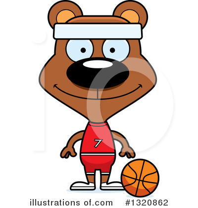 Basketball Clipart #1320862 by Cory Thoman