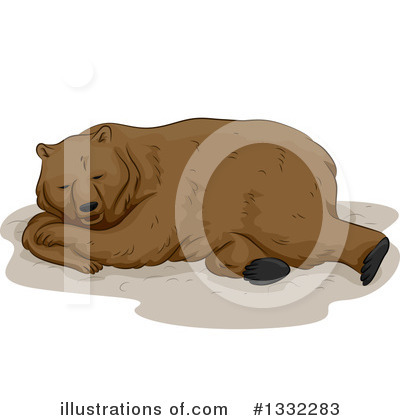 Royalty-Free (RF) Bear Clipart Illustration by BNP Design Studio - Stock Sample #1332283