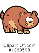 Bear Clipart #1363598 by Clip Art Mascots