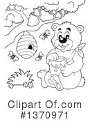 Bear Clipart #1370971 by visekart