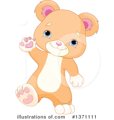 Royalty-Free (RF) Bear Clipart Illustration by Pushkin - Stock Sample #1371111