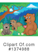 Bear Clipart #1374988 by visekart