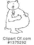 Bear Clipart #1375292 by djart