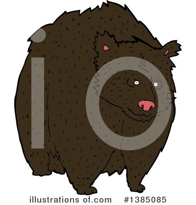 Bear Clipart #1385085 by lineartestpilot