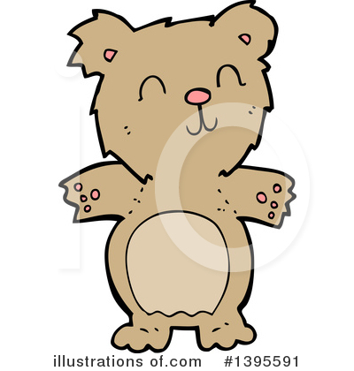 Royalty-Free (RF) Bear Clipart Illustration by lineartestpilot - Stock Sample #1395591