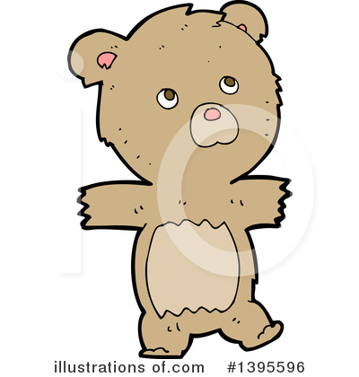 Royalty-Free (RF) Bear Clipart Illustration by lineartestpilot - Stock Sample #1395596
