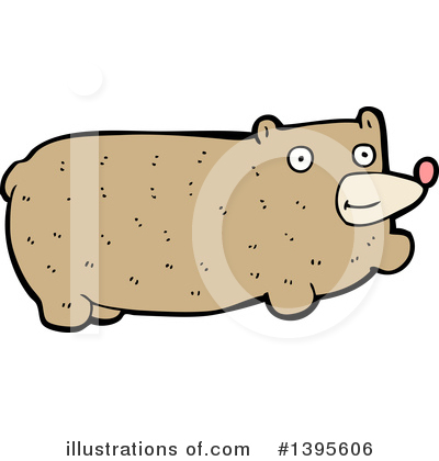 Royalty-Free (RF) Bear Clipart Illustration by lineartestpilot - Stock Sample #1395606