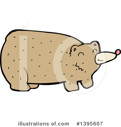 Royalty-Free (RF) Bear Clipart Illustration by lineartestpilot - Stock Sample #1395607