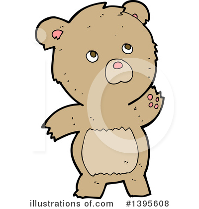 Royalty-Free (RF) Bear Clipart Illustration by lineartestpilot - Stock Sample #1395608