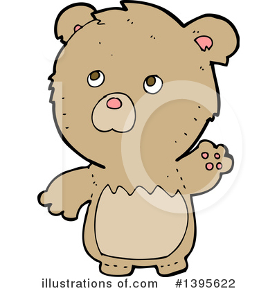 Royalty-Free (RF) Bear Clipart Illustration by lineartestpilot - Stock Sample #1395622