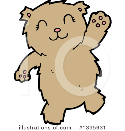 Royalty-Free (RF) Bear Clipart Illustration by lineartestpilot - Stock Sample #1395631