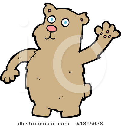 Royalty-Free (RF) Bear Clipart Illustration by lineartestpilot - Stock Sample #1395638