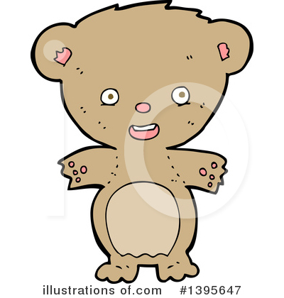 Royalty-Free (RF) Bear Clipart Illustration by lineartestpilot - Stock Sample #1395647