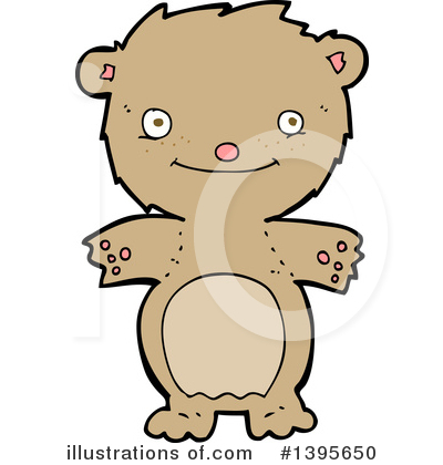 Royalty-Free (RF) Bear Clipart Illustration by lineartestpilot - Stock Sample #1395650