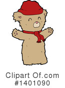 Bear Clipart #1401090 by lineartestpilot