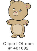 Bear Clipart #1401092 by lineartestpilot