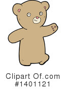 Bear Clipart #1401121 by lineartestpilot