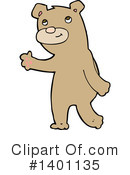 Bear Clipart #1401135 by lineartestpilot
