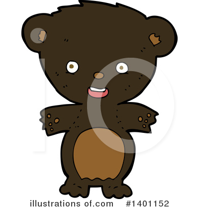 Royalty-Free (RF) Bear Clipart Illustration by lineartestpilot - Stock Sample #1401152