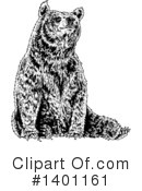 Bear Clipart #1401161 by lineartestpilot