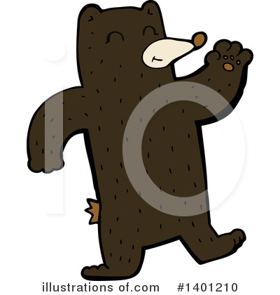 Royalty-Free (RF) Bear Clipart Illustration by lineartestpilot - Stock Sample #1401210