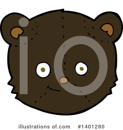 Royalty-Free (RF) Bear Clipart Illustration by lineartestpilot - Stock Sample #1401280