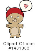 Bear Clipart #1401303 by lineartestpilot