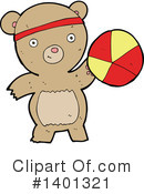 Bear Clipart #1401321 by lineartestpilot