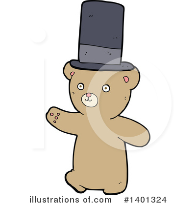 Royalty-Free (RF) Bear Clipart Illustration by lineartestpilot - Stock Sample #1401324