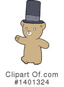 Bear Clipart #1401324 by lineartestpilot