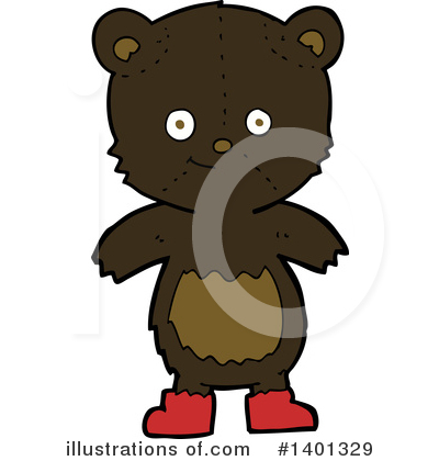 Royalty-Free (RF) Bear Clipart Illustration by lineartestpilot - Stock Sample #1401329