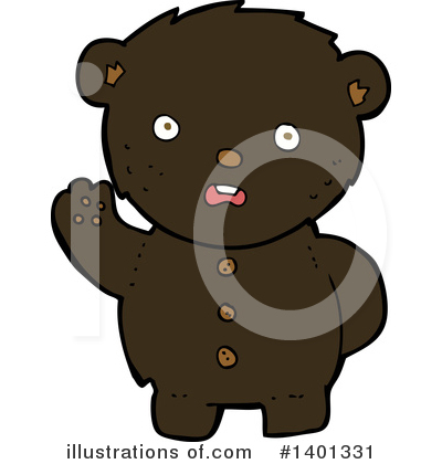 Royalty-Free (RF) Bear Clipart Illustration by lineartestpilot - Stock Sample #1401331