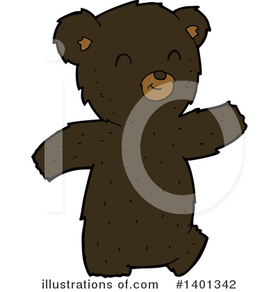 Royalty-Free (RF) Bear Clipart Illustration by lineartestpilot - Stock Sample #1401342