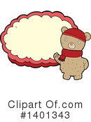 Bear Clipart #1401343 by lineartestpilot