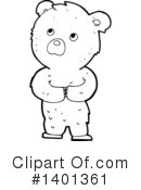 Bear Clipart #1401361 by lineartestpilot