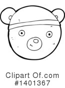 Bear Clipart #1401367 by lineartestpilot