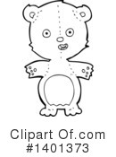 Bear Clipart #1401373 by lineartestpilot