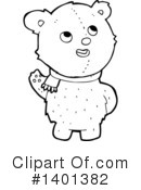 Bear Clipart #1401382 by lineartestpilot