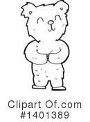 Bear Clipart #1401389 by lineartestpilot