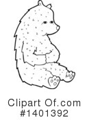 Bear Clipart #1401392 by lineartestpilot