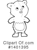 Bear Clipart #1401395 by lineartestpilot