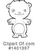 Bear Clipart #1401397 by lineartestpilot