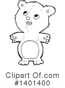 Bear Clipart #1401400 by lineartestpilot