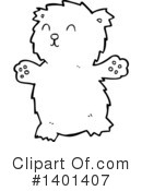 Bear Clipart #1401407 by lineartestpilot