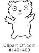 Bear Clipart #1401409 by lineartestpilot