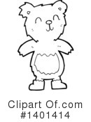 Bear Clipart #1401414 by lineartestpilot