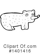 Bear Clipart #1401416 by lineartestpilot